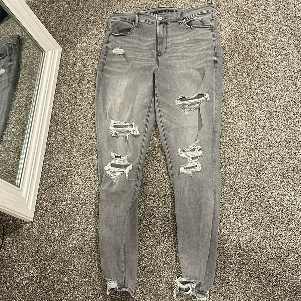 Grey American Eagle Jeans